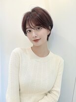 アイユー(ii+U)&nbsp;小顔くびれショート愛されレッドブラウン