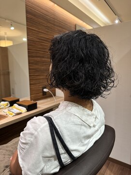 ディアローグ 瑞江南口店 朝楽なボブマッシュパーマ