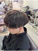 ノーセットでもOK！シャドウパーマ