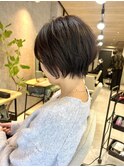 【大人ショートヘア】ひし形ショートボブ20代30代40代