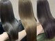 ブリリアントヘアー 下関長府(brilliant hair)の写真/コラーゲン配合の縮毛矯正&《酸性ストレート》も取り扱い◎地毛のように自然な理想のストレートに♪