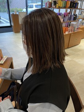 サラビューティーサイト 志免店(SARA Beauty Sight) 大人女性 極細ハイライト☆小林