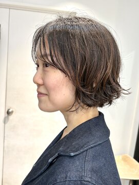 ナループロアツム(Nalu pu loa Tsum) ショートボブ/ニュアンスパーマ/ボブパーマ