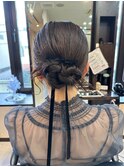 短くてもできる！技ありまとめ髪♪結婚式 二次会 お呼ばれヘア