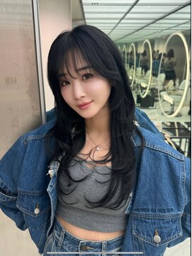 レディアル 渋谷(REDEAL) 韓国ヘア/ブリーチ/暖色カラー/ワンホン【レイヤー/渋谷】