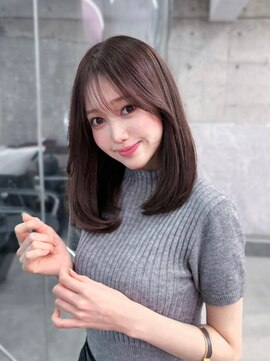 フィヴェント(Fivent) 美髪韓国レイヤーイメチェン似合わせ小顔シースルーワイドバング