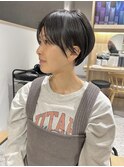 刈り上げマッシュショート