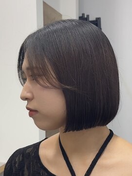 ビュー フクオカ(VIEW FUKUOKA) 流れる前髪×ぷつっとボブ