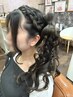【リボン・お花・ハートを3つ以上作りたい方へ】推し活ヘアセット◆￥3080~