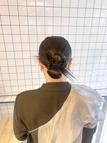 ヘアー アレス(hair ales)&nbsp;カチモリ まとめ髪 アップスタイル 結婚式セット
