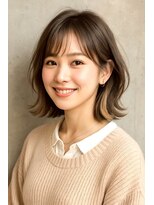 サイクル(CYCLE)&nbsp;［ショート/ボブ/ブリーチなしダブルカラー/ダブルカラー]