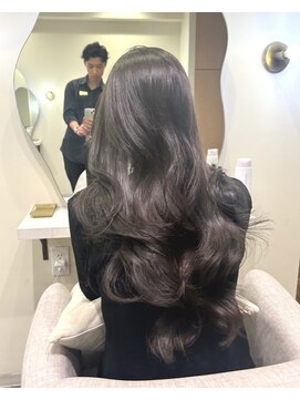 シュガー(Sugar) 透明感カラー/ワンホンヘア/韓国ヘア/顔まわり/大阪/梅田