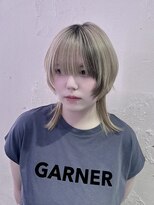 ピチカート 原宿(pizzicato)&nbsp;クラゲウルフ/ウルフカット/ハイトーンカラー