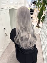 サンクプロジェクト(cinq PROJECT)&nbsp;原宿韓国顔まわりシルバーアッシュホワイトレイヤー