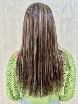 ガーデン 西川田店(garden) 宇都宮ロングレイヤーカットフルカラー髪質改善トリートメント