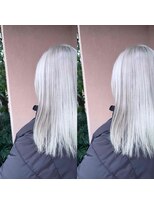 美容室 プラス ワン(PLUS ONE)&nbsp;ホワイトシルバー/ホワイトベージュ/ホワイトアッシュ