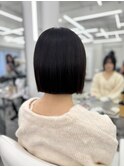 ミニボブ　あごラインボブ