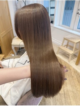 バイオレット 表参道店(Violet) 髪質改善ストレート/巻ける縮毛矯正/秋のこっくりブラウンカラー