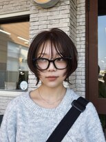 ヘアメイクボッカ(hair make Bokka) layer short bob