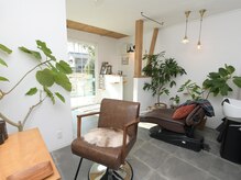 ヘアーサロン コモレビ(Komorebi.)の雰囲気(一席のみのプライベート空間。)