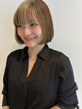 Folklore【フォークロア】翠町支店　《髪質改善サロン》 デザインカラーボブ