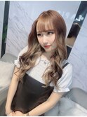 韓国/カラー/レイヤー/ヘアセット/トリートメント/髪質改善/前髪