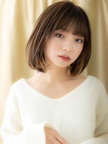 カバーヘアアンドスパ ブリス 浦和(COVER HAIR&SPA bliss) 大人かわいいイヤリングカラーハッシュレイヤーボブ20代30代323Z
