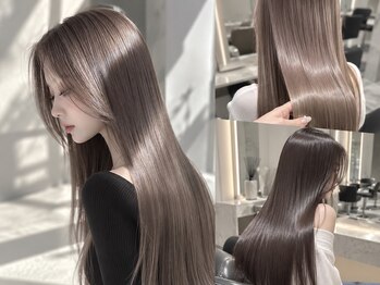 リルーア(RIRUA)の写真/【栄駅徒歩1分】髪のダメージにお悩みの方に!髪の芯から潤いを与え、毛先までしっとりまとまる仕上がりへ。