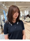 ミルクブラウンブラウンカラー7.10