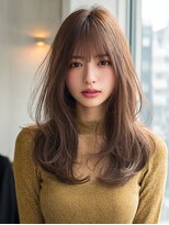 ダル 渋谷/表参道(DAL.)&nbsp;レイヤーカット/ハッシュカット/ダークアッシュ/ブラウン