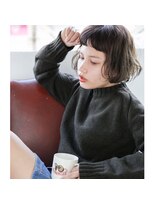 ロジェ(loje)&nbsp;＊LOJE＊  ノースタイリングでOK!  自然にまとまるショートボブ