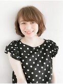 ふんわりベージュで夏らしく♪
