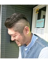 グランツ ヘアーデザイン(GLANZ HAIR DESIGN)&nbsp;バーバー風カット☆