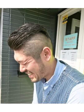 グランツ ヘアーデザイン(GLANZ HAIR DESIGN) バーバー風カット☆