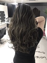 キング 枚方店(K!ng)&nbsp;ダークアッシュコントラストハイライト