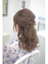 リサ 恵比寿(risa.)&nbsp;デートにもオススメ☆ルーズハーフアップ