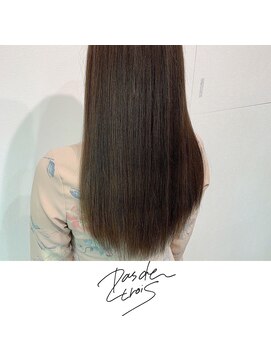 パドトロワ(Pas de trois) 新潟×髪質改善トリートメント×色素改善×ブリーチなしベージュ