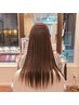 イルミナカラー＋カット＋髪質改善トリートメント　￥15,400→￥9,900