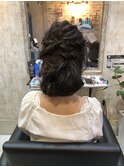＊抜け感ハーフアップ＊【Repos 東大宮駅】