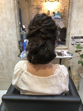 ルポ(Repos) *抜け感ハーフアップ*【Repos 東大宮駅】