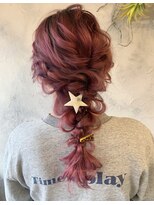 ヘアスタジオニコ(hair studio nico...) フラミンゴピンク