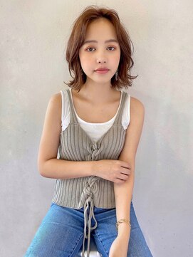 レイラバイアフロート 吉祥寺(Lila by afloat) かきあげくびれヘア【アフロート吉祥寺 緒方】