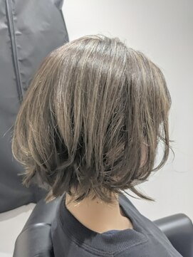 ジエクト 本店(The Ect) 外ハネボブ×くすみカラー×春ヘアスタイル