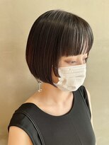 ルプラス(le place.)&nbsp;顔まわりプツッとミニボブ