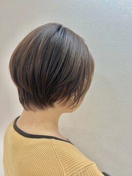アールモンドヘア新世界 【北見】#ショートボブ#ボブ#ショート#ショートヘア