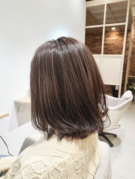 チェルシーヘアーデザイン(Chelsea hair design) ゆるふわ|ボブ|オーガニックカラー|透明感カラー