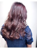 セシルヘアー(CECIL hair)&nbsp;下北沢/パープルヘア×韓国ヘア×くびれヘア