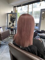 プルエクステのお店ネクスト(NEXT)&nbsp;#ダブルカラー #ピンクアッシュ #ダイヤモンドブリーチ