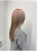 ブリーチありピンクベージュ