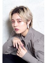 クシュ 所沢西口プロぺ通り(kusyu... )&nbsp;ペールベージュセクションカラーグラデーションカラー外ハネボブ